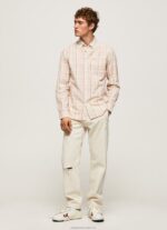 Men Multi Pepe Jeans Lory Checkered Poplin Shirt 60J401068 - Image 3