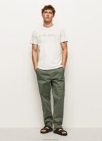 Men Off White Pepe Jeans Logo Print T-Shirt 60J40961 - Image 2