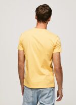 Men Shine Pepe Jeans Logo Print T-Shirt 60J40972 - Image 4