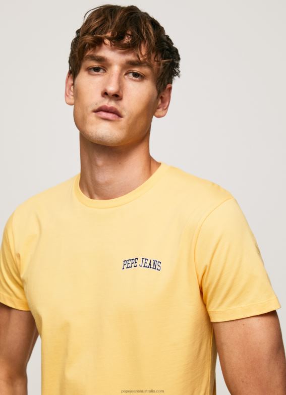 men_shine_pepe_jeans_logo_print_t_shirt_60j40972.jpg Men Shine Pepe Jeans Logo Print T-Shirt 60J40972 - Image 1