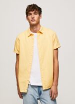 Men Shine Pepe Jeans Parker Short Sleeved Shirt 60J401057 - Image 2
