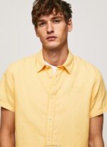 Men Shine Pepe Jeans Parker Short Sleeved Shirt 60J401057 - Image 3