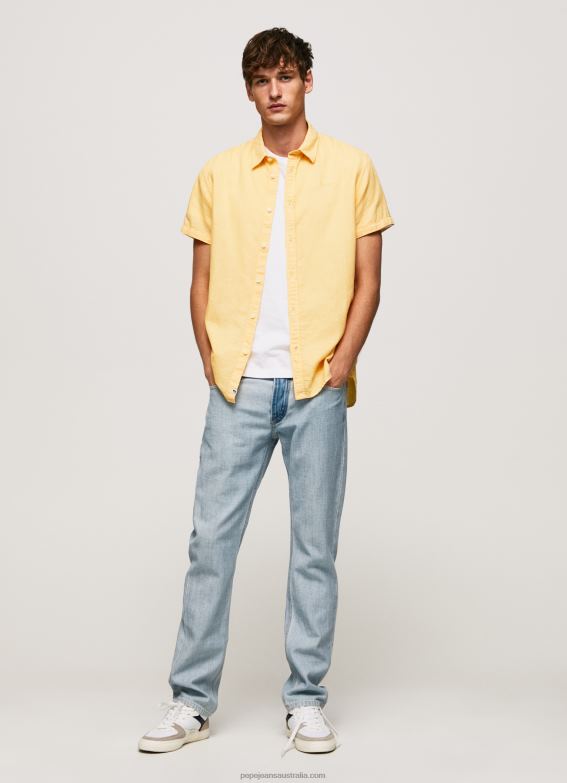 men_shine_pepe_jeans_parker_short_sleeved_shirt_60j401057.jpg Men Shine Pepe Jeans Parker Short Sleeved Shirt 60J401057 - Image 1