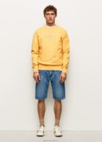 Men Shine Pepe Jeans Printed Logo Cotton Jumper 60J40888 - Image 2