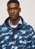 Men White Pepe Jeans Camouflage Printed Jumper 60J40879 - Image 3