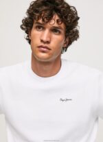 Men White Pepe Jeans Photo Print Jumper 60J40867 - Image 4