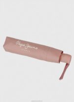 Women Ash Rose Pepe Jeans Macy Folding Automatic Umbrella 60J40788 - Image 2