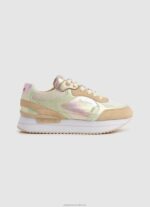 Women Bare Pepe Jeans Rusper Pearl Combined Sneakers 60J40597