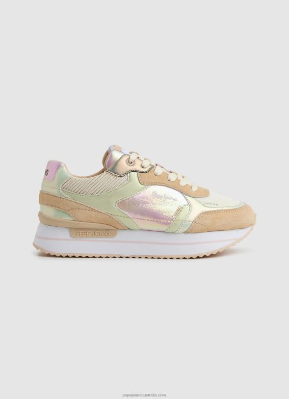 women_bare_pepe_jeans_rusper_pearl_combined_sneakers_60j40597.jpg Women Bare Pepe Jeans Rusper Pearl Combined Sneakers 60J40597 - Image 1