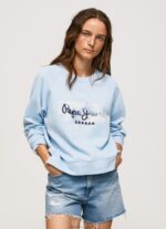 Women Bay Pepe Jeans Cropped Cotton Jumper 60J40271