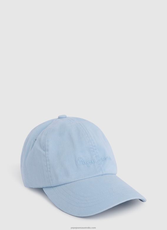 women_bay_pepe_jeans_embroidered_logo_basic_cap_60j40780.jpg Women Bay Pepe Jeans Embroidered Logo Basic Cap 60J40780 - Image 1
