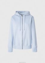 Women Bay Pepe Jeans Jumper With Hood And Zipper 60J40270 - Image 5