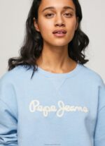 Women Bay Pepe Jeans Logo Printed Jumper 60J40275 - Image 3