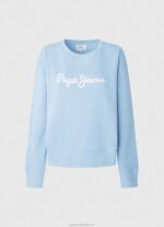 Women Bay Pepe Jeans Logo Printed Jumper 60J40275 - Image 5