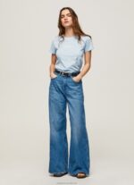 Women Bay Pepe Jeans Printed T-Shirt 60J40382 - Image 2