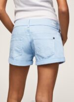 Women Bay Pepe Jeans Regular Fit Cotton Shorts 60J40527 - Image 4