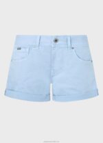 Women Bay Pepe Jeans Regular Fit Cotton Shorts 60J40527 - Image 5