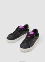 Women Black Pepe Jeans Adams Ari Basic Sneakers 60J40613 - Image 3