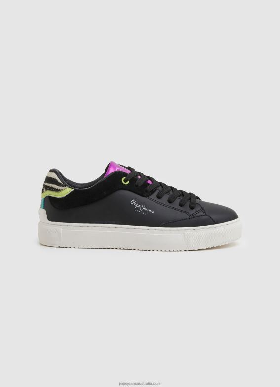 women_black_pepe_jeans_adams_ari_basic_sneakers_60j40613.jpg Women Black Pepe Jeans Adams Ari Basic Sneakers 60J40613 - Image 1