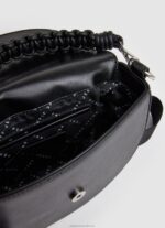 Women Black Pepe Jeans Double-Handled Crossbody Bag 60J40733 - Image 3