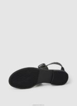 Women Black Pepe Jeans Hayes Trend Flat Sandals 60J40656 - Image 5