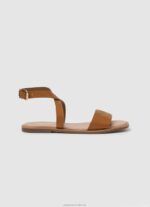 Women Black Pepe Jeans Irma Multistraps Leather Sandals 60J40663 - Image 4
