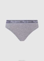 Women Black Pepe Jeans Stretchy Cotton Bra 60J40548 - Image 5
