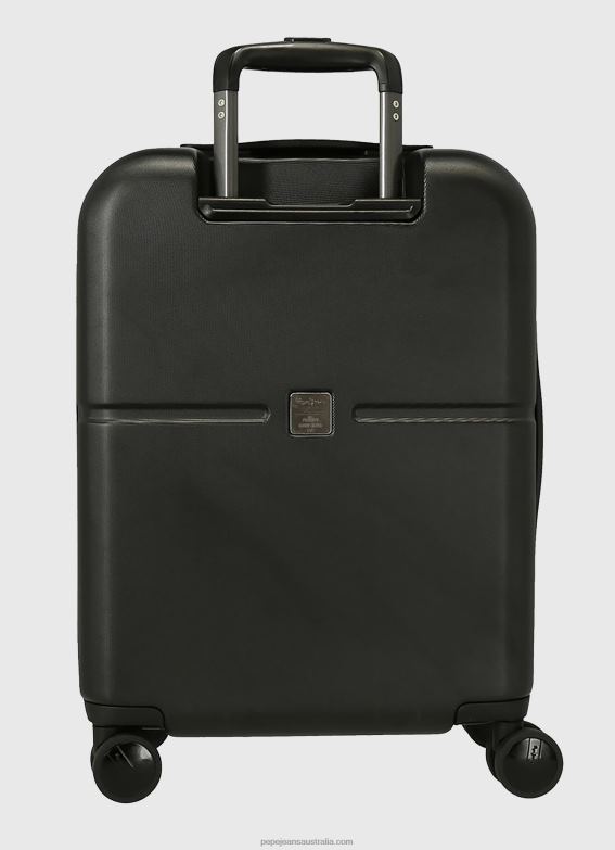 Women Black Pepe Jeans Trolley Abs 55Cm. Highlight Hard Suitcase 60J40758 - Image 3