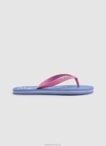 Women Bright Pink Pepe Jeans Bay Beach Flip Flops 60J40707