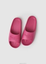 Women Bright Rose Pepe Jeans Beach Slide Flip Flops 60J40695 - Image 2