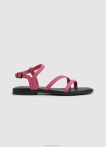 Women Bubble Gum Pepe Jeans Hayes Juice Flat Sandals 60J40666