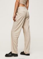 Women Buff Pepe Jeans Flowing Chino Pants 60J40295 - Image 4