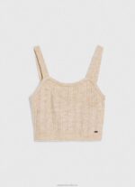 Women Buff Pepe Jeans Knit Straps Top 60J40242 - Image 5
