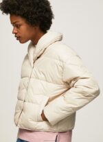 Women Buff Pepe Jeans Shiny Padded Down Jacket 60J40124