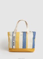 Women Buttermilk Pepe Jeans 2 In 1 Bag Convertible To Backpack 60J40736