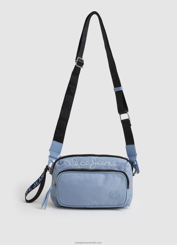 Women Buttermilk Pepe Jeans 2 In 1 Bag Convertible To Backpack 60J40736 - Image 4