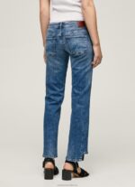 Women Denim Pepe Jeans Alex Low Rise Straight Fit Jeans 60J4024 - Image 5