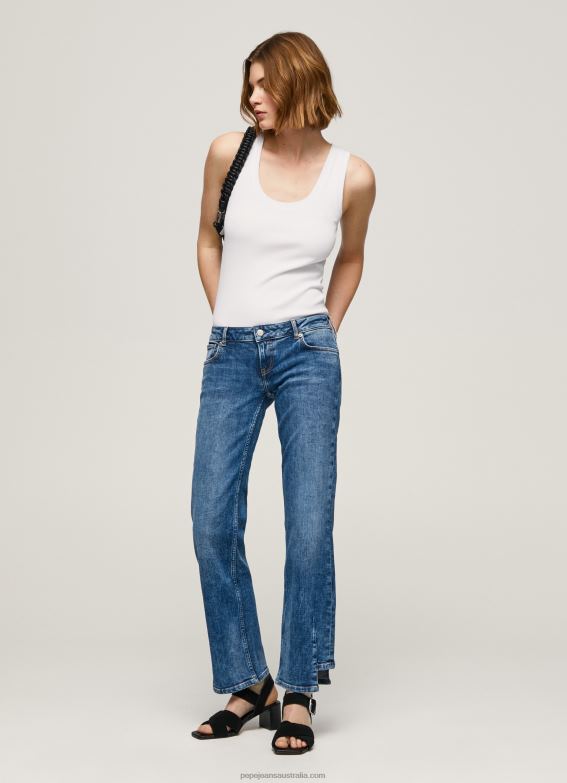 women_denim_pepe_jeans_alex_low_rise_straight_fit_jeans_60j4024.jpg Women Denim Pepe Jeans Alex Low Rise Straight Fit Jeans 60J4024 - Image 1