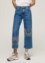 Women Denim Pepe Jeans Ani Relaxed Fit Midrise Jeans 60J4087 - Image 2