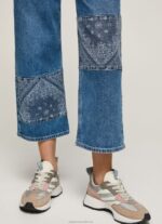Women Denim Pepe Jeans Ani Relaxed Fit Midrise Jeans 60J4087 - Image 4