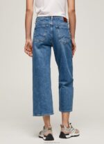 Women Denim Pepe Jeans Ani Relaxed Fit Midrise Jeans 60J4087 - Image 5