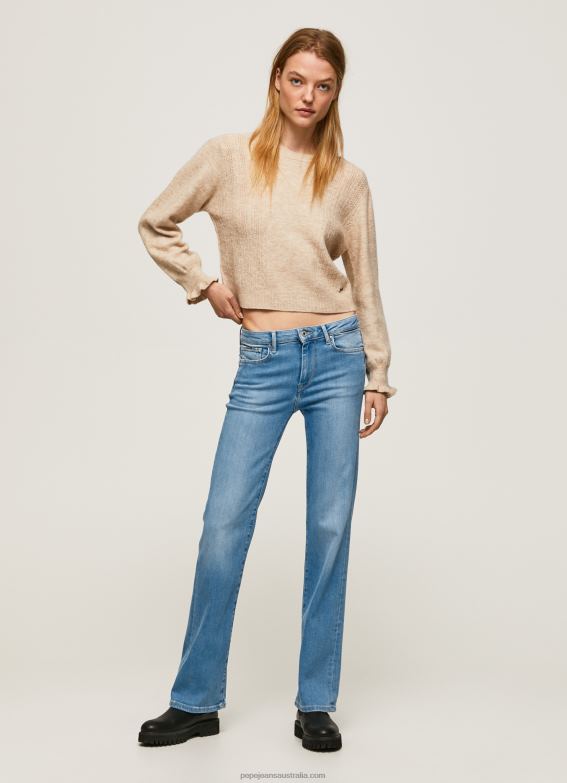 women_denim_pepe_jeans_aubrey_midrise_slim_fit_jeans_60j4069.jpg Women Denim Pepe Jeans Aubrey Midrise Slim Fit Jeans 60J4069 - Image 1