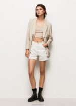 Women Denim Pepe Jeans Balloon Fit Denim Shorts 60J40498