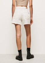 Women Denim Pepe Jeans Balloon Fit Denim Shorts 60J40498 - Image 5