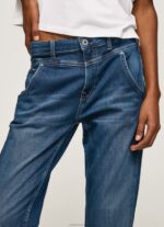 Women Denim Pepe Jeans Carey Midrise Relaxed Fit Jeans 60J4086 - Image 3