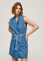 Women Denim Pepe Jeans Carmen Short Denim Dress 60J40154