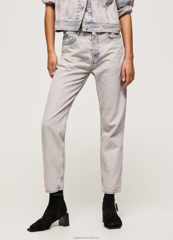 Women Denim Pepe Jeans Celyn Regular Fit High Waisted Jeans 60J4017 - Image 2