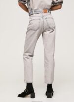 Women Denim Pepe Jeans Celyn Regular Fit High Waisted Jeans 60J4017 - Image 5