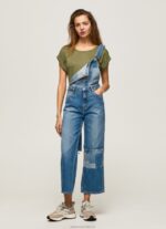 Women Denim Pepe Jeans Cotton Denim Overall 60J4098 - Image 2