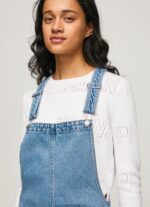 Women Denim Pepe Jeans Denim Dungaree Dress 60J40162 - Image 3